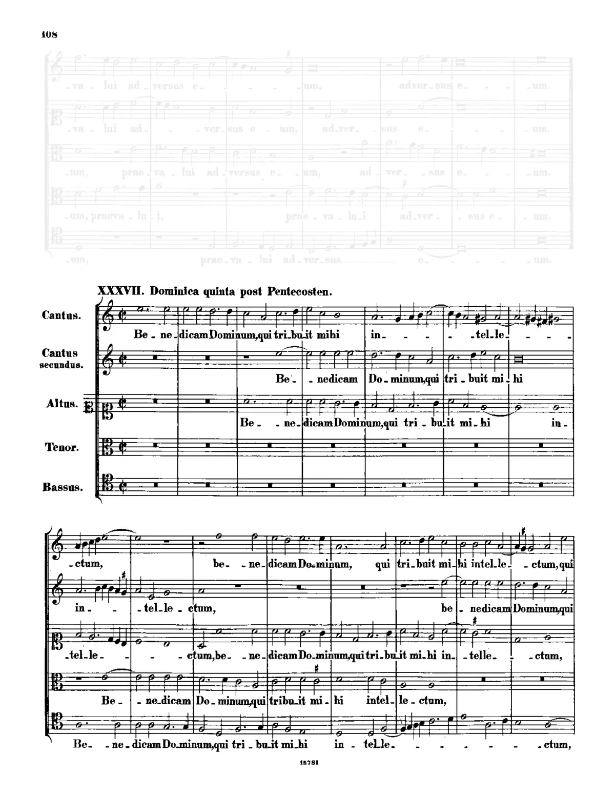 Benedicam Dominum - Page 1