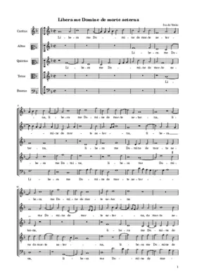 Libera me Domine de morte aeterna