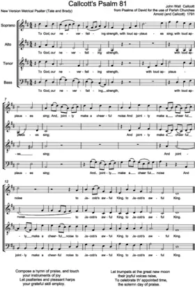 To God, our never-failing strength