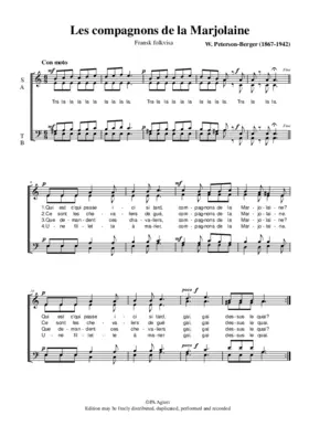 Les compagnons de la Marjolaine