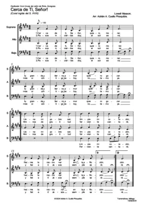 Cerca de ti, Señor