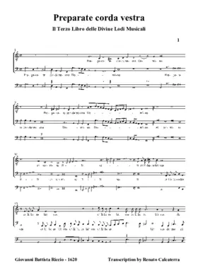 Preparate corda vestra