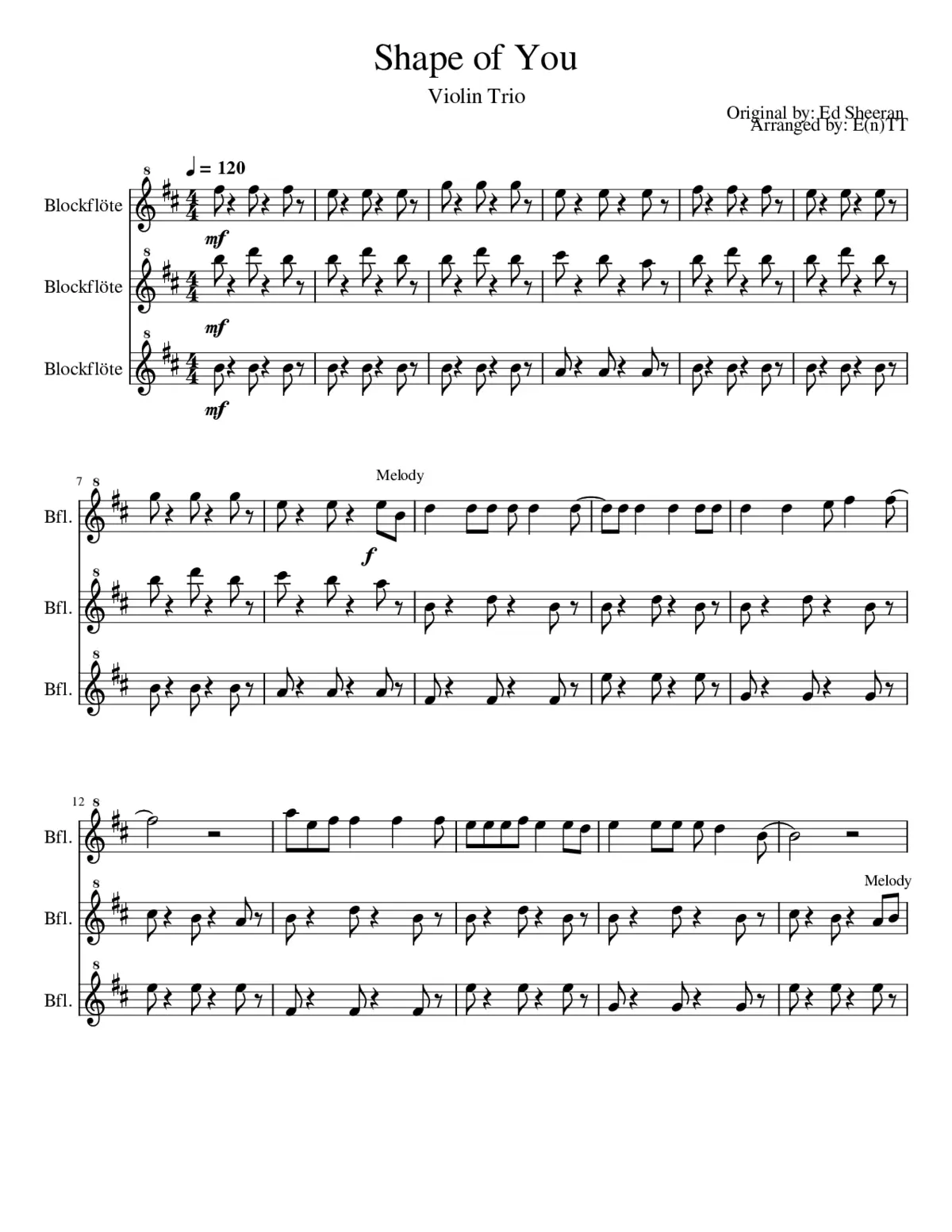 shape of you - Page 1