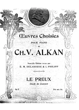 Le Preux, étude de concert in B-flat