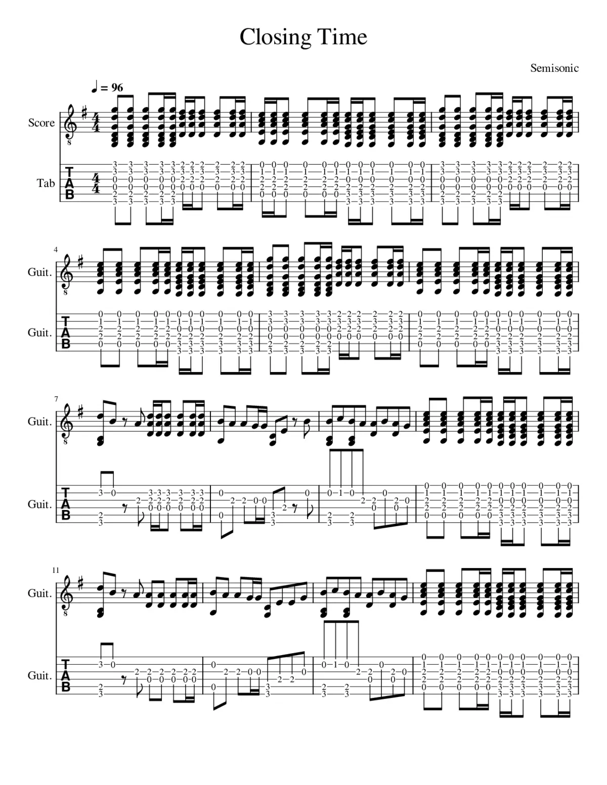 closing time - Page 1