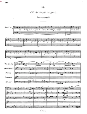 Ah! che troppo ineguali, HWV 230