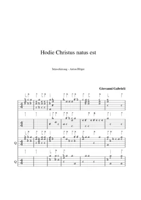 Hodie Christus natus est
