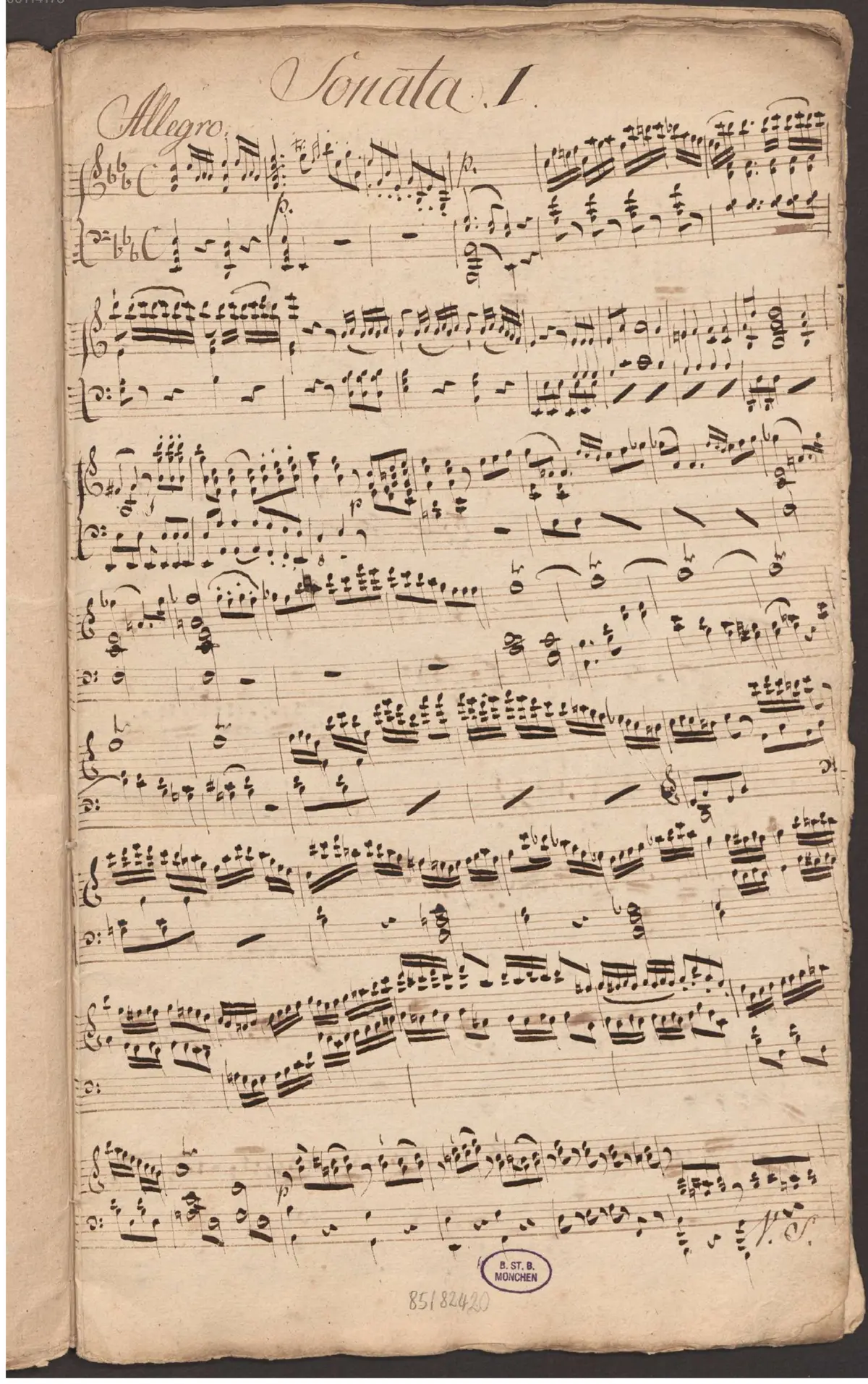 2 Violin Sonatas - Page 1