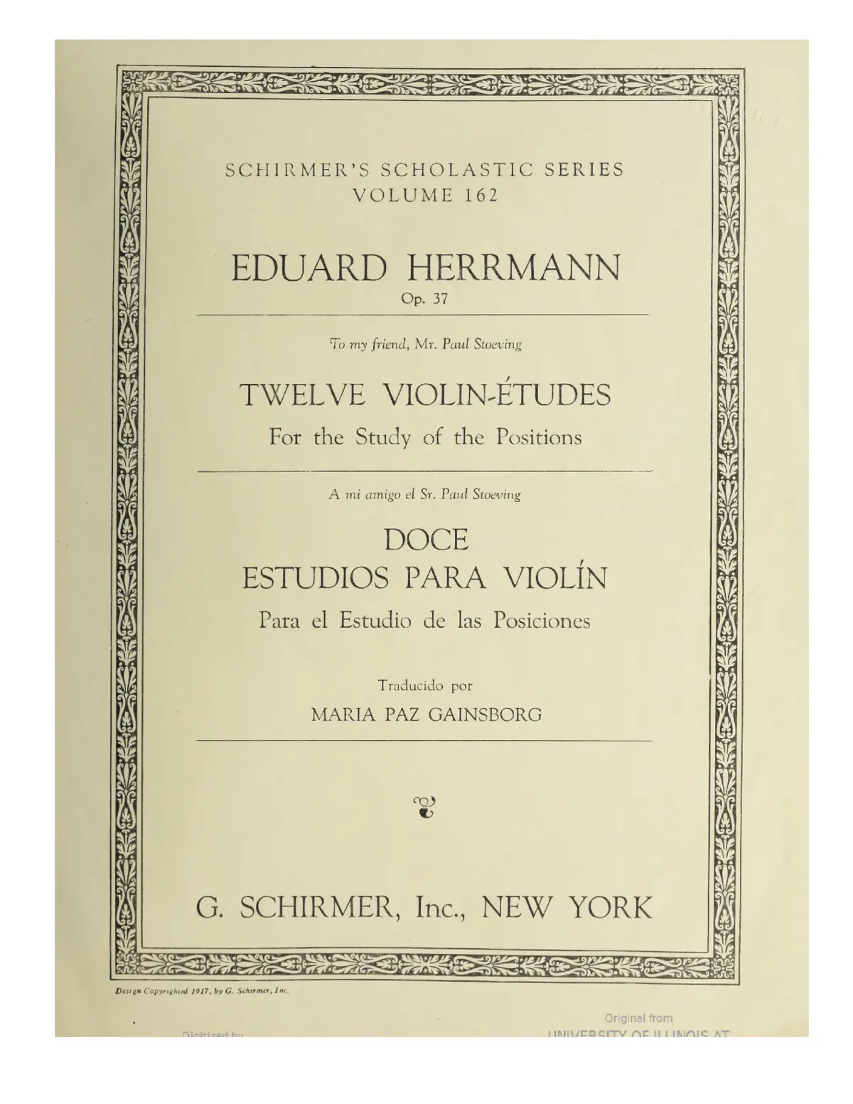 12 Violin-études - Page 1