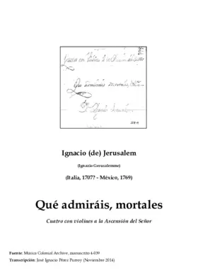 Qué admiráis, mortales