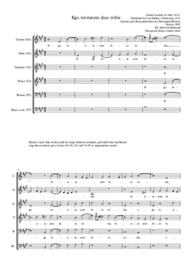 Ego veritatem dico vobis