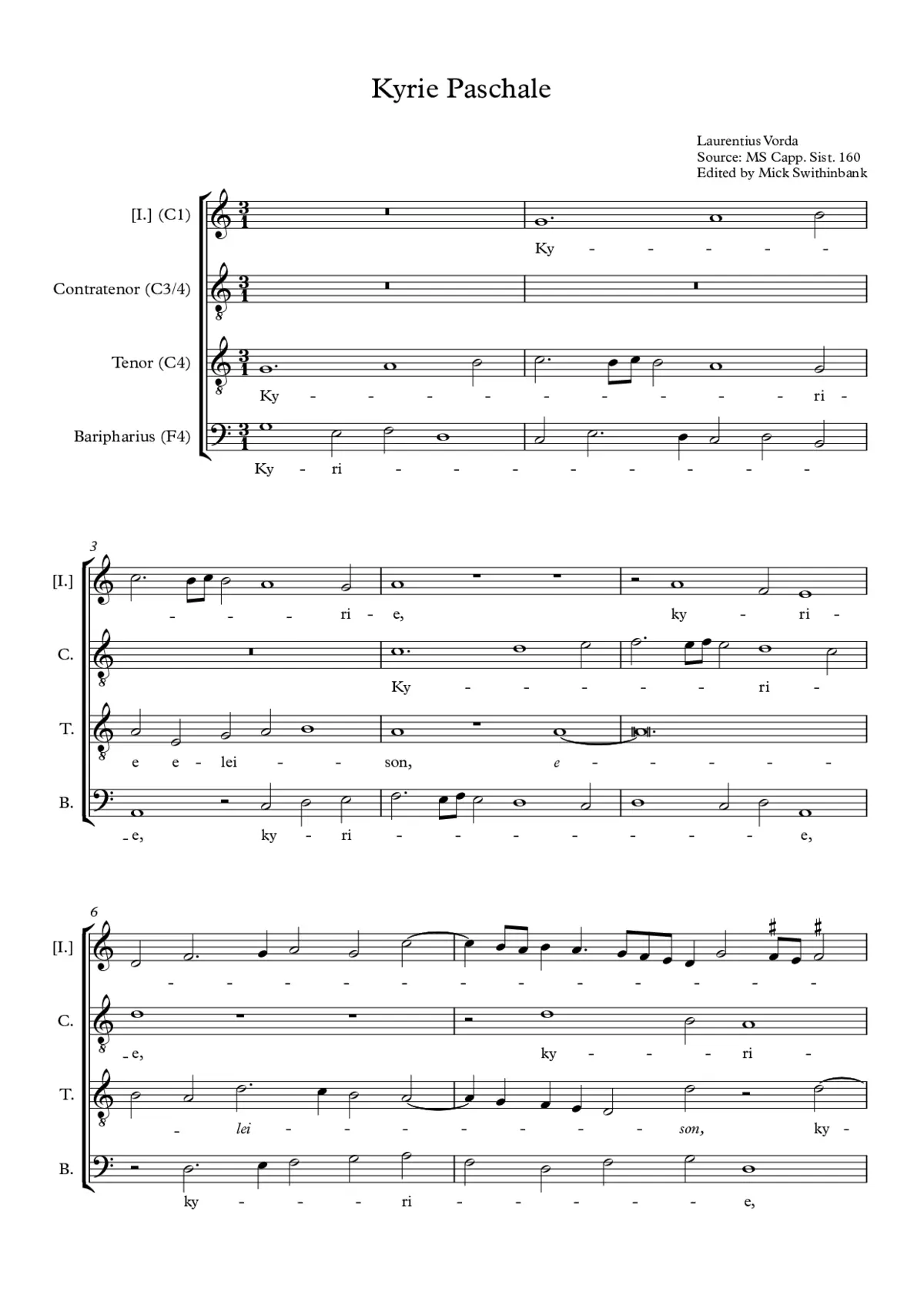 Kyrie Paschale - Page 1
