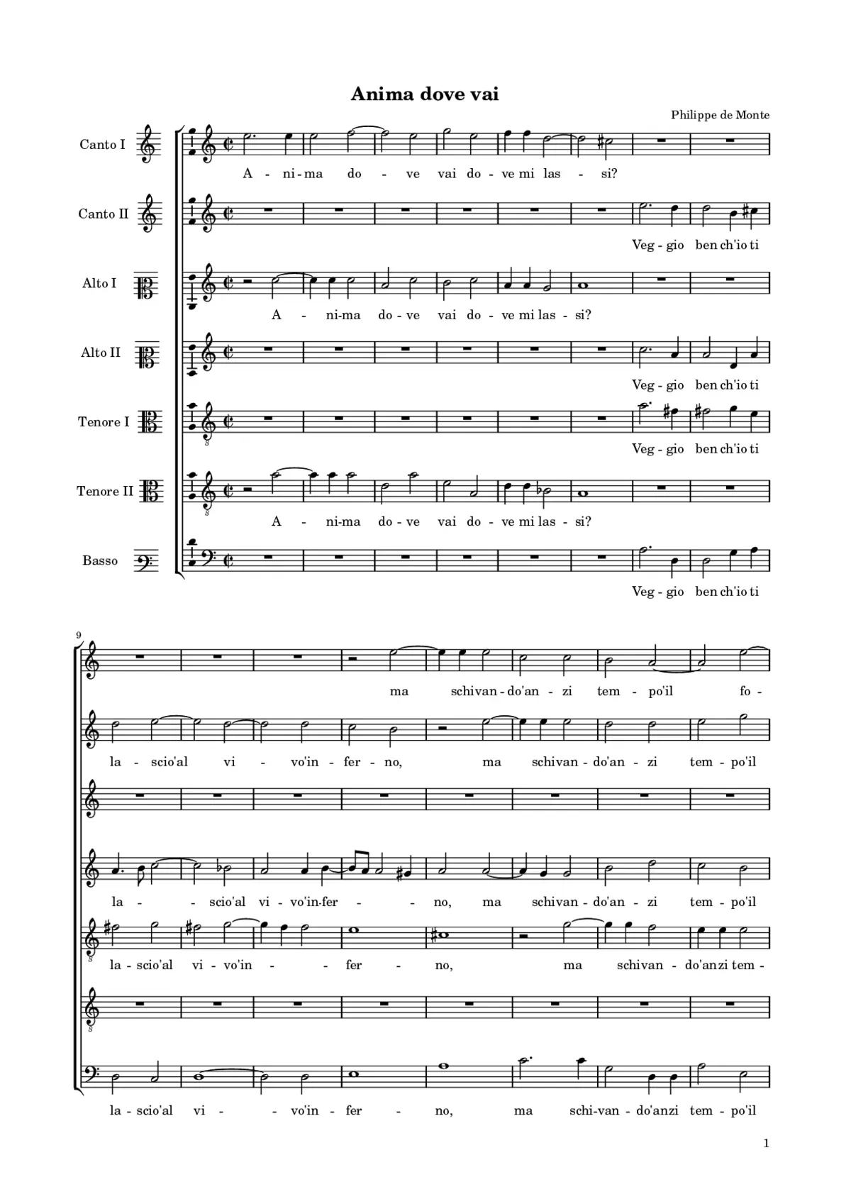 Anima dove vai - Page 1