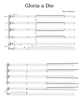 Gloria a Dio