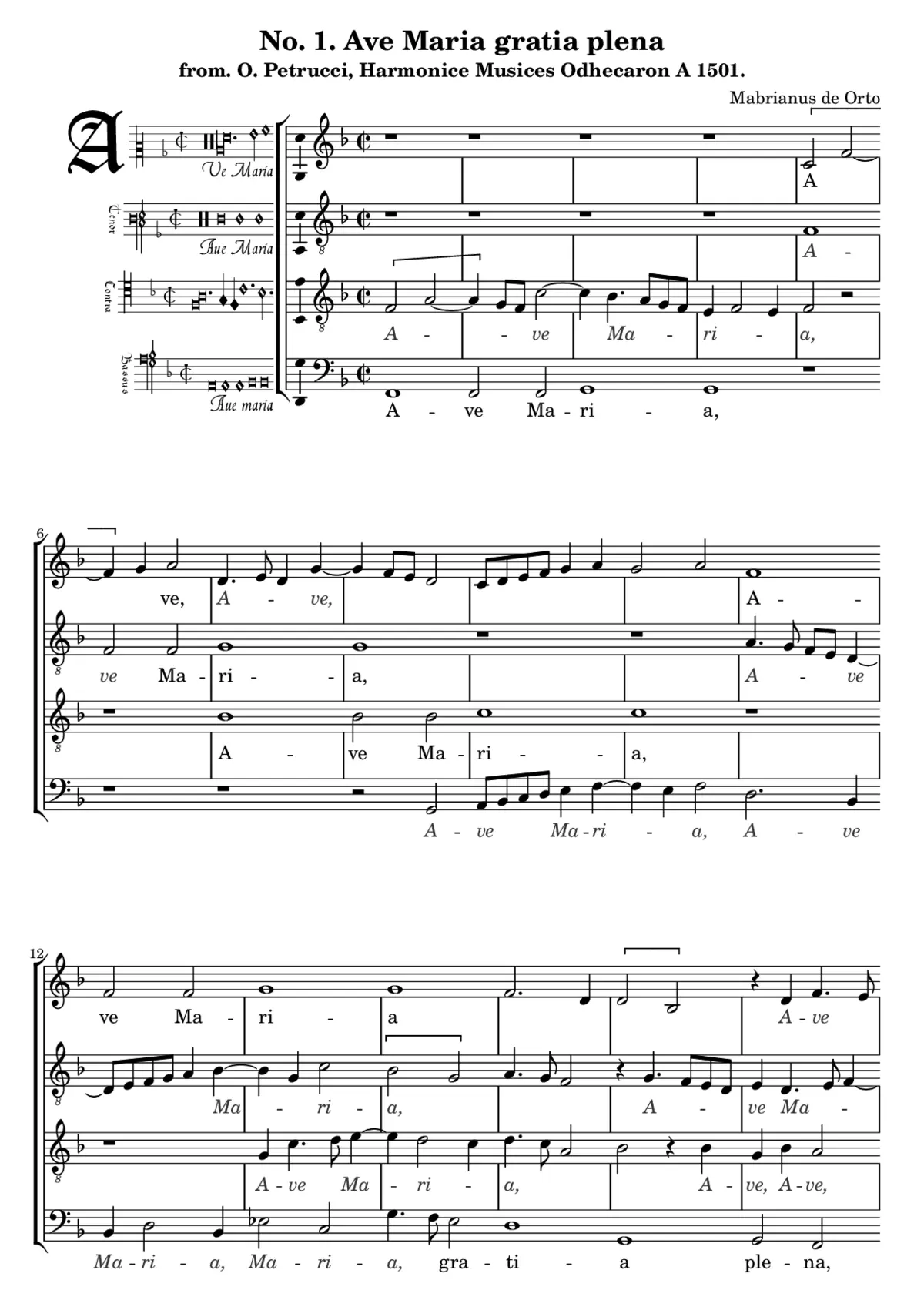 Ave Maria - Page 1