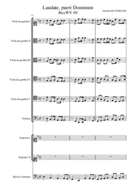 Laudate, pueri Dominum (BuxWV 69)