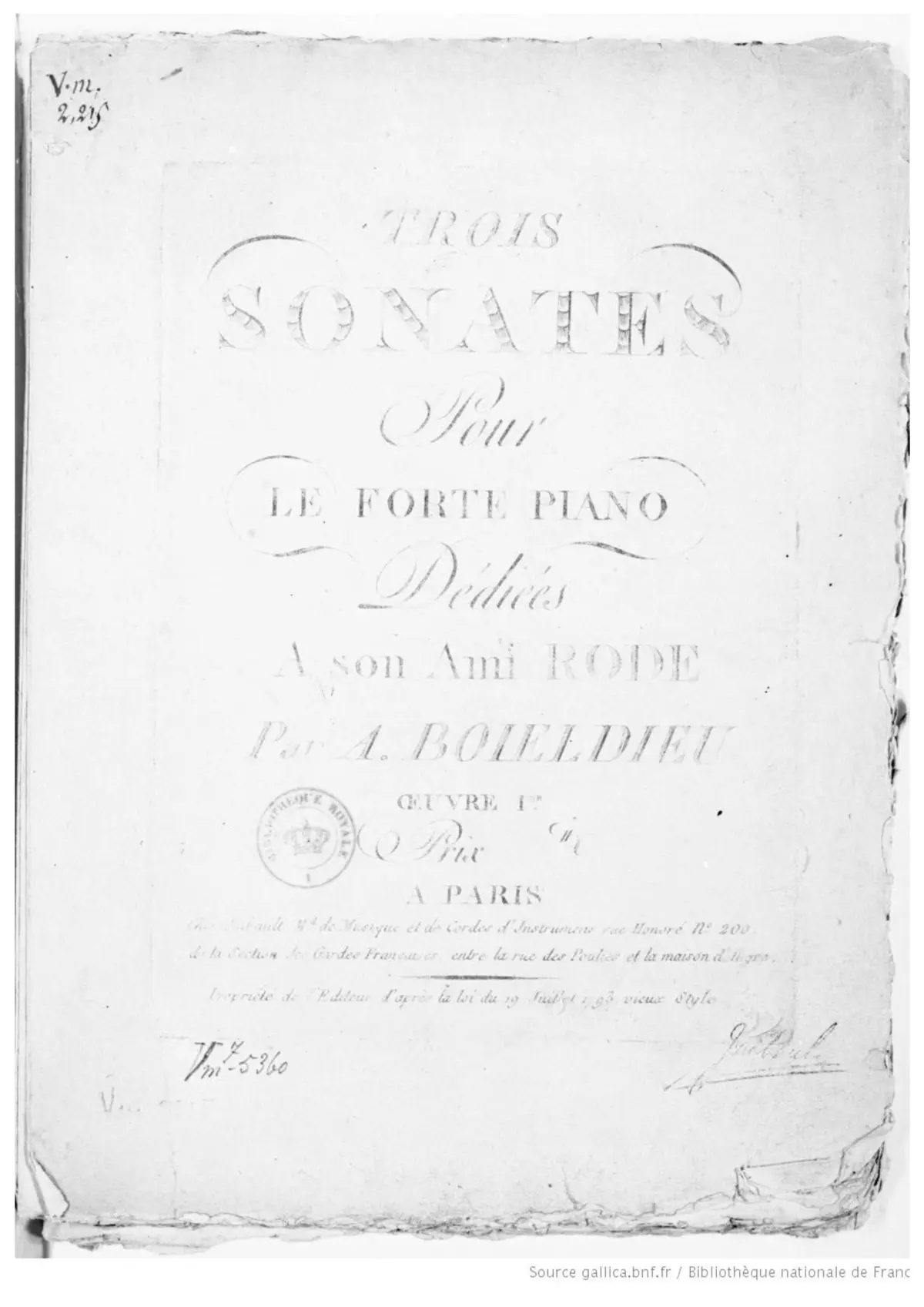 3 Piano sonatas - Page 1