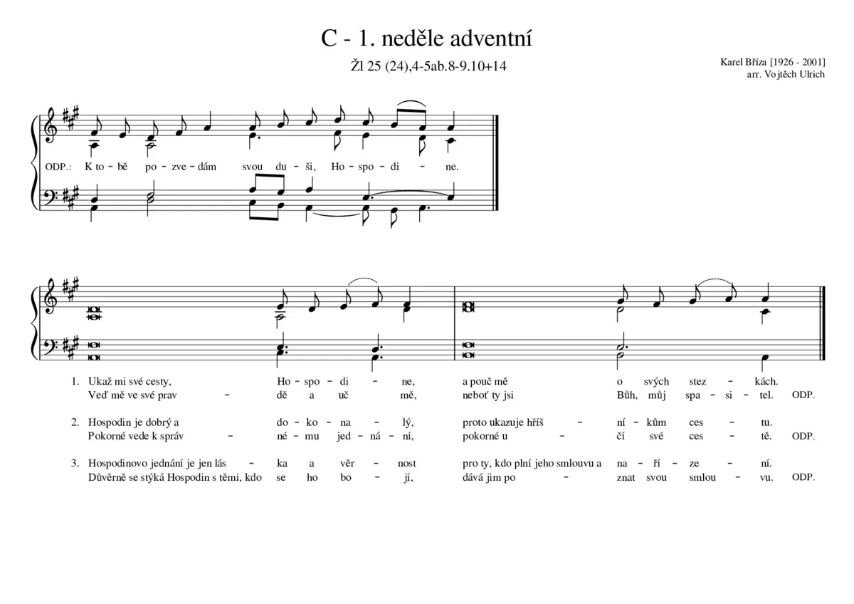 C - 1. neděle adventní - Page 1