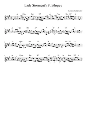 Lady Storment's Strathspey