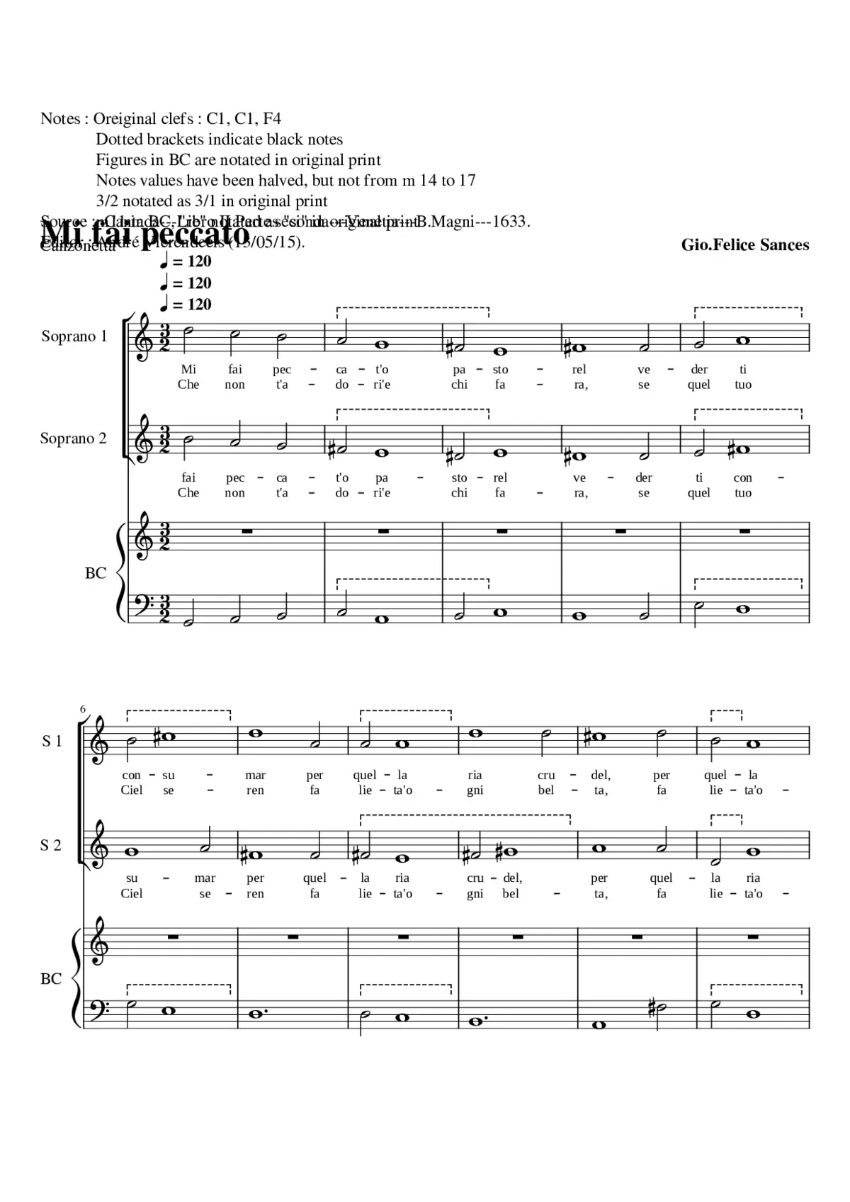 Mi fai peccato - Page 1