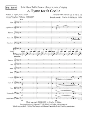 A Hymn for St Cecilia