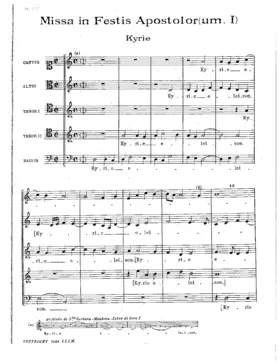 Missa in festis apostolorum