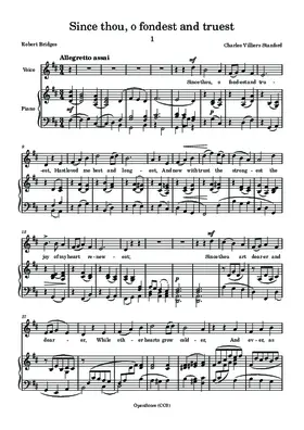 Since thou, o fondest and truest