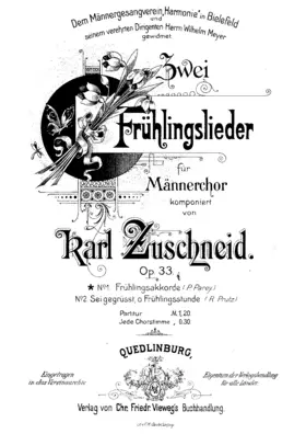 2 Frühlingslieder