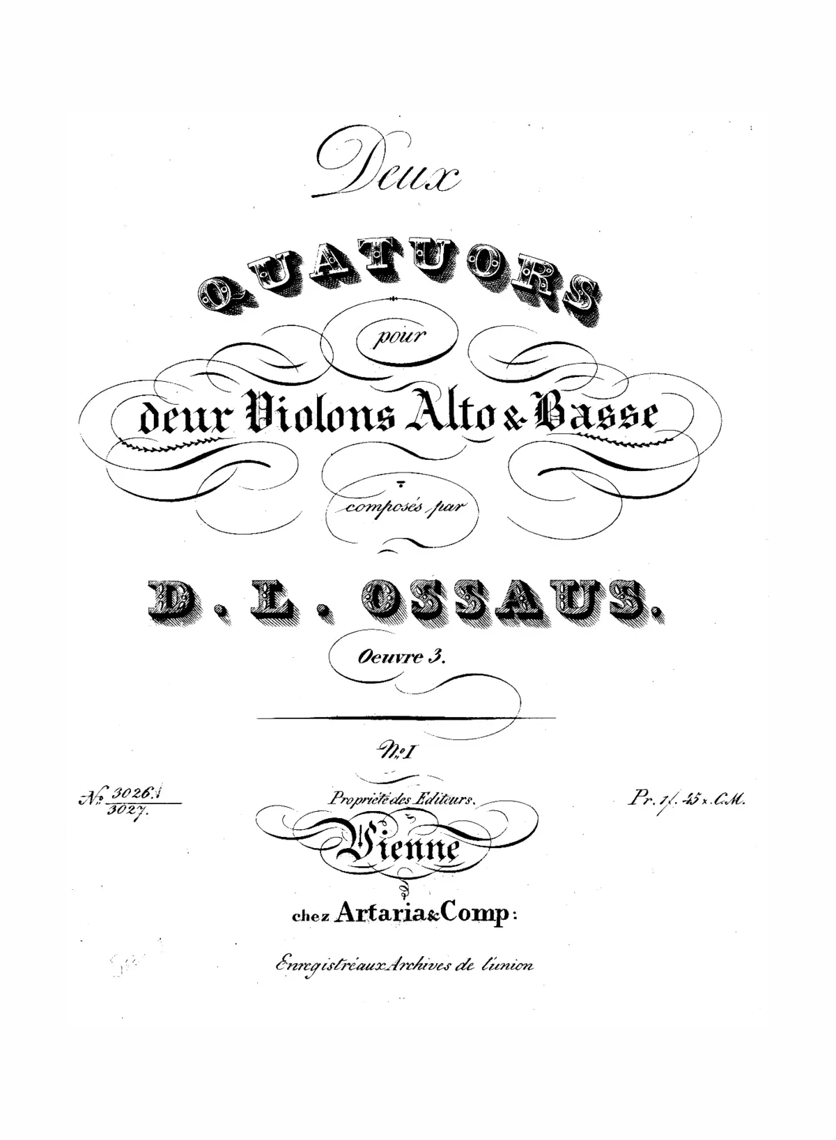 2 String Quartets - Page 1