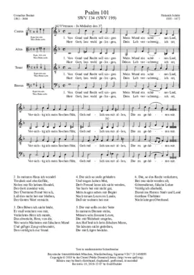 Von Gnad und recht soll singen, SWV 199