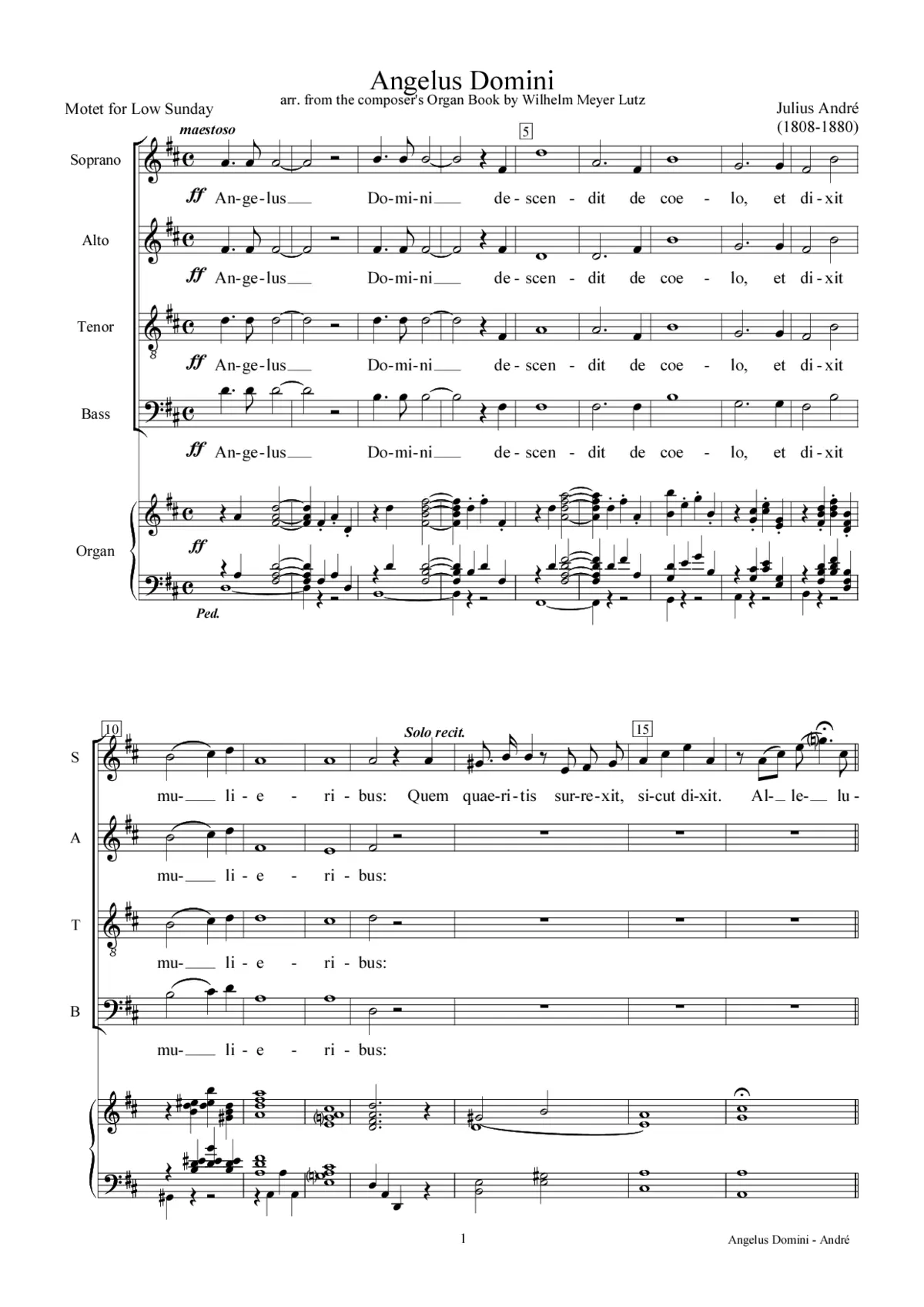 Angelus Domini - Page 1