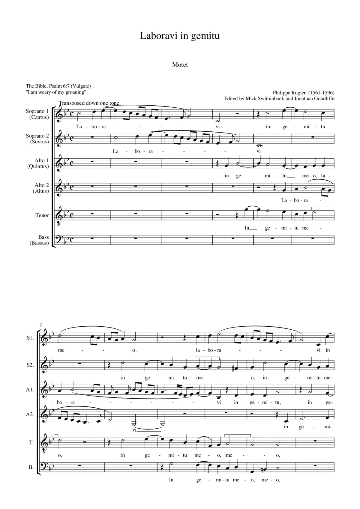 Laboravi in gemitu - Page 1