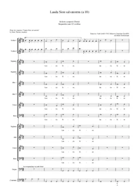 Lauda Sion salvatorem a 10