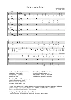 Ad te, domine, levavi