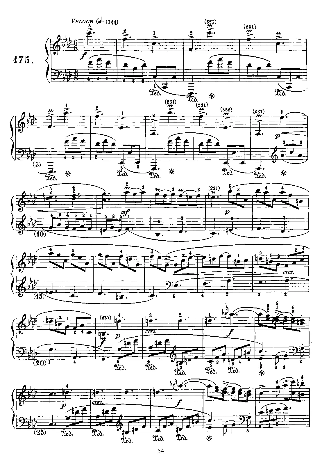Keyboard Sonata in F minor - Page 1
