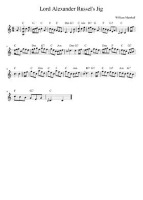 Lord Alexander Russel's Jig