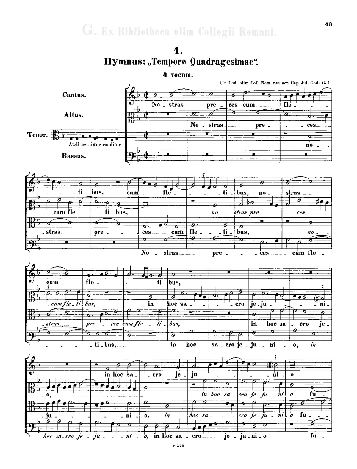Audi benigne Conditor - Page 1