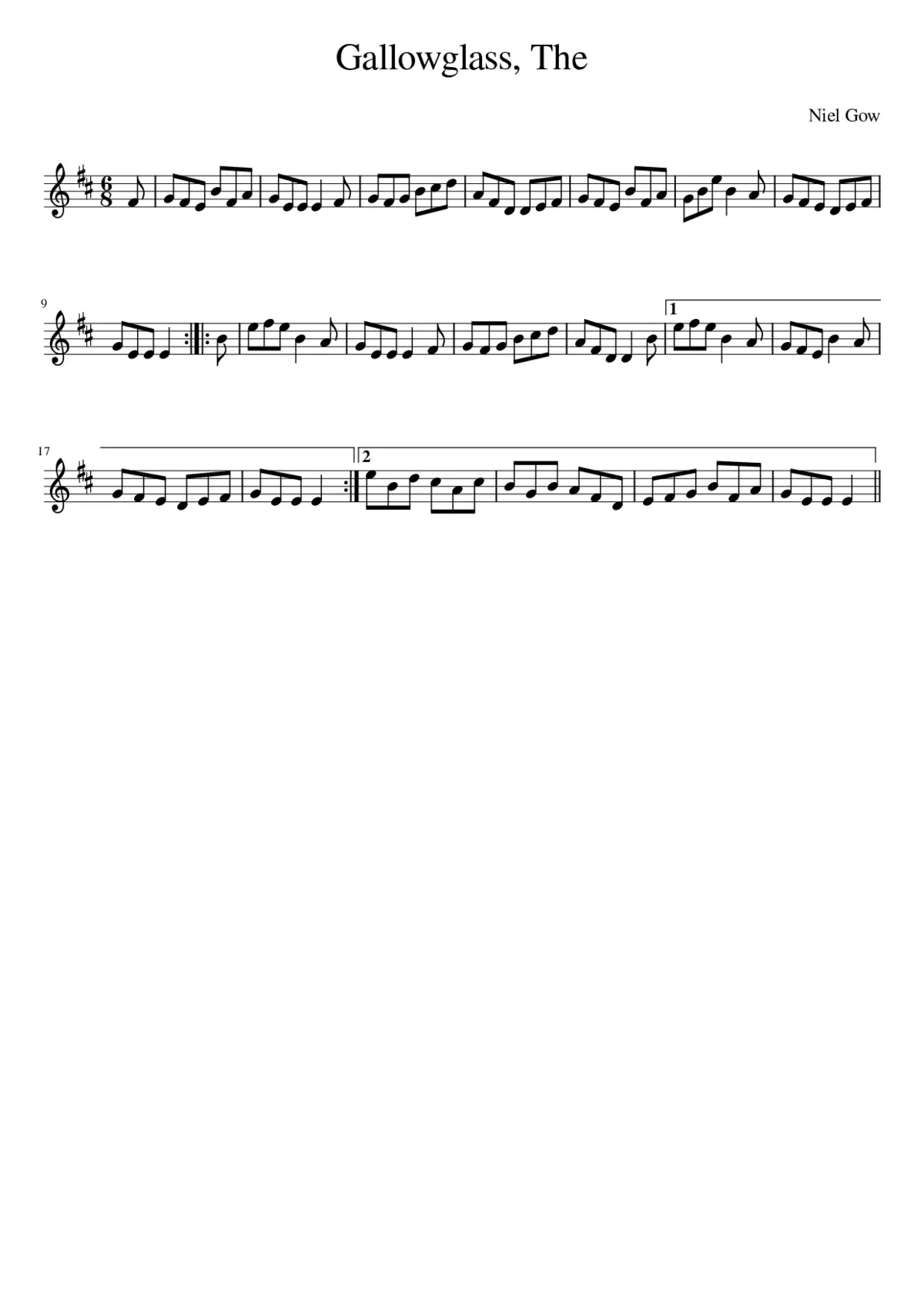 The Gallowglass - Page 1
