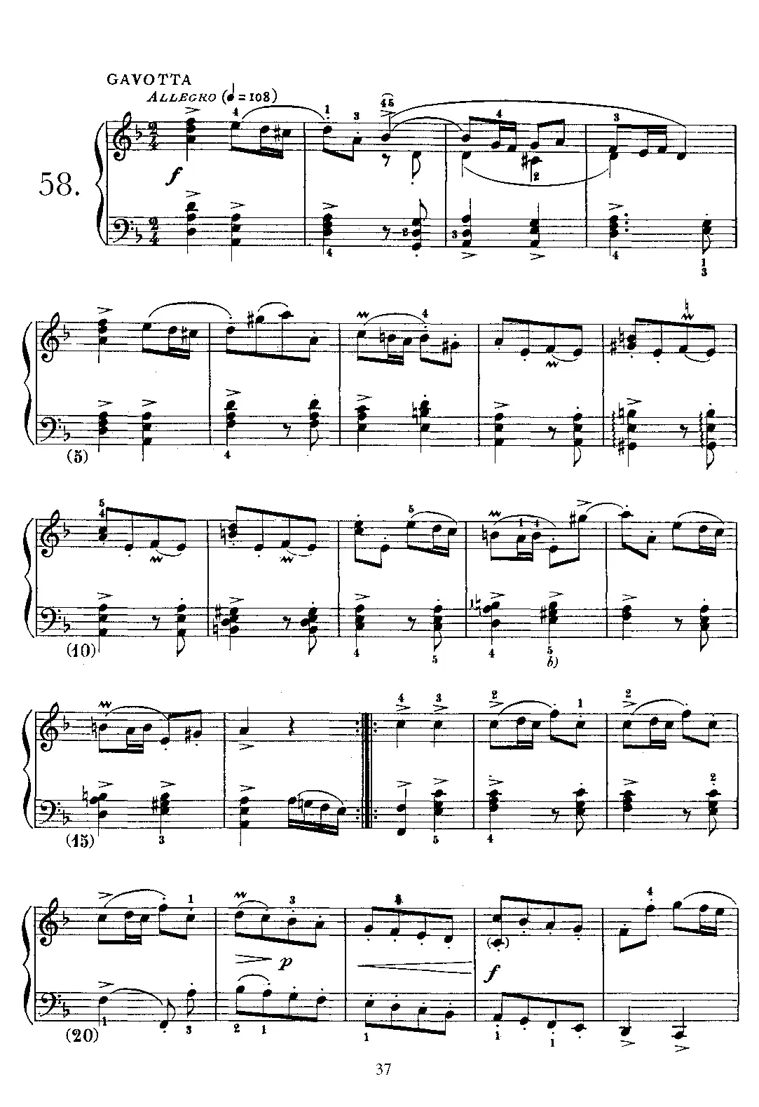Keyboard Sonata in D minor - Page 1