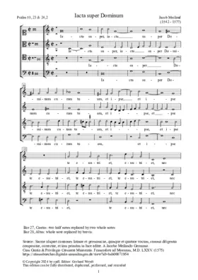 Iacta super Dominum