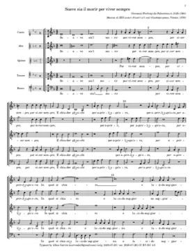 Soave sia il morir per viver sempre