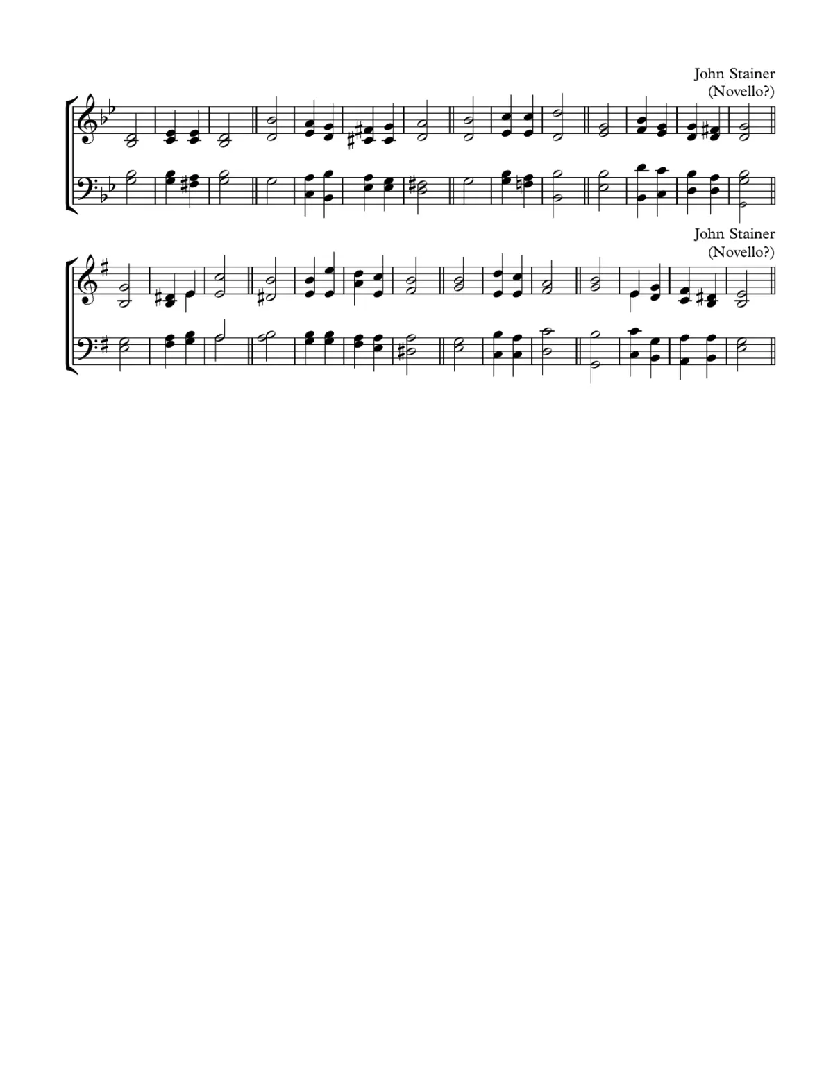 2 double chants - Page 1