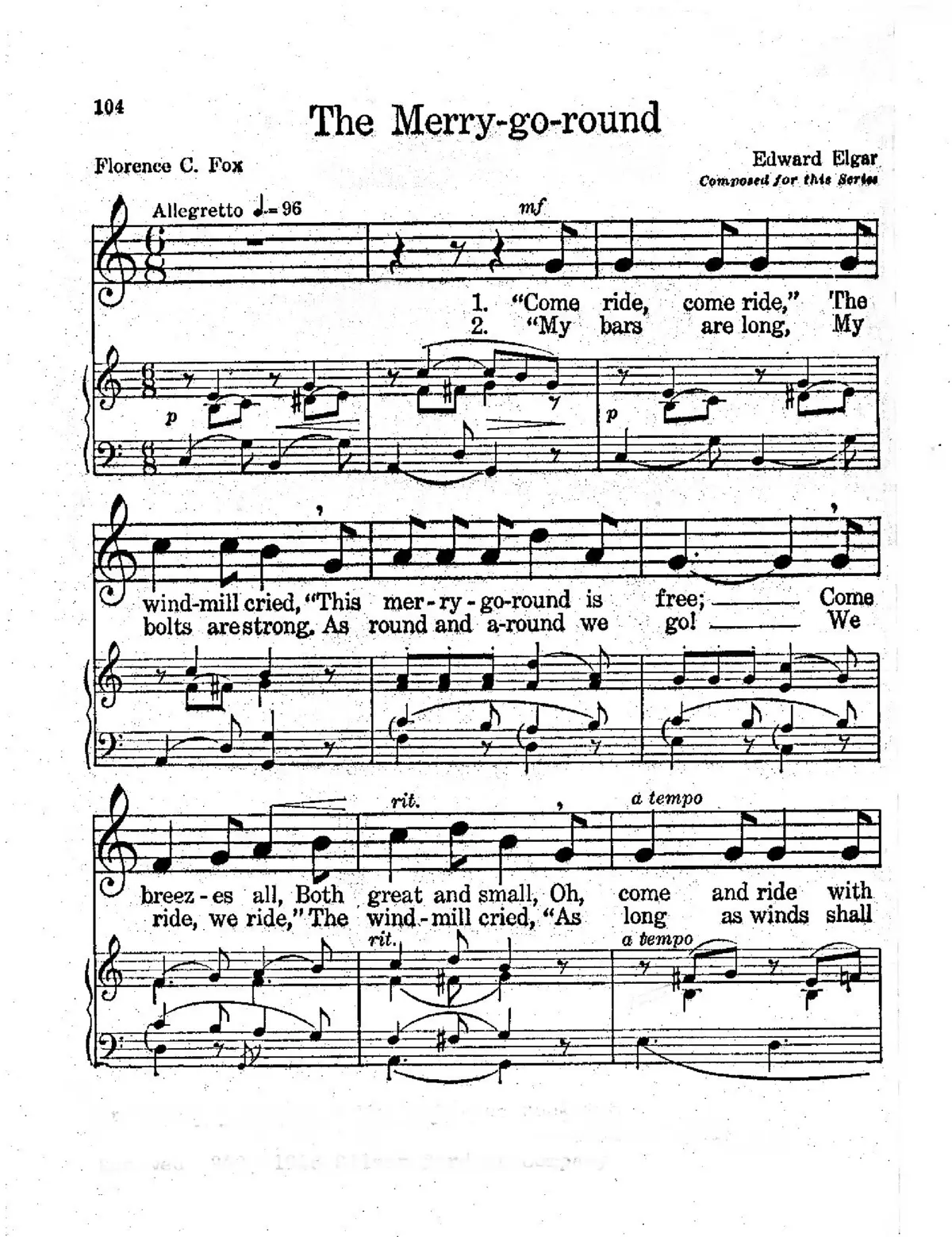 The Merry-go-round - Page 1