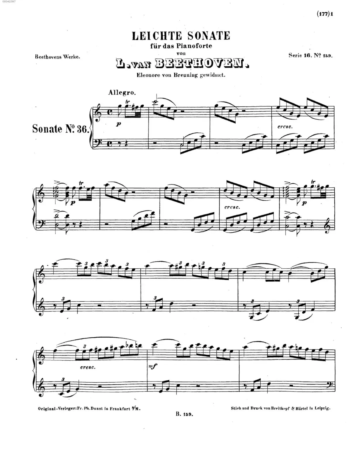 Piano Sonata, C major - Page 1