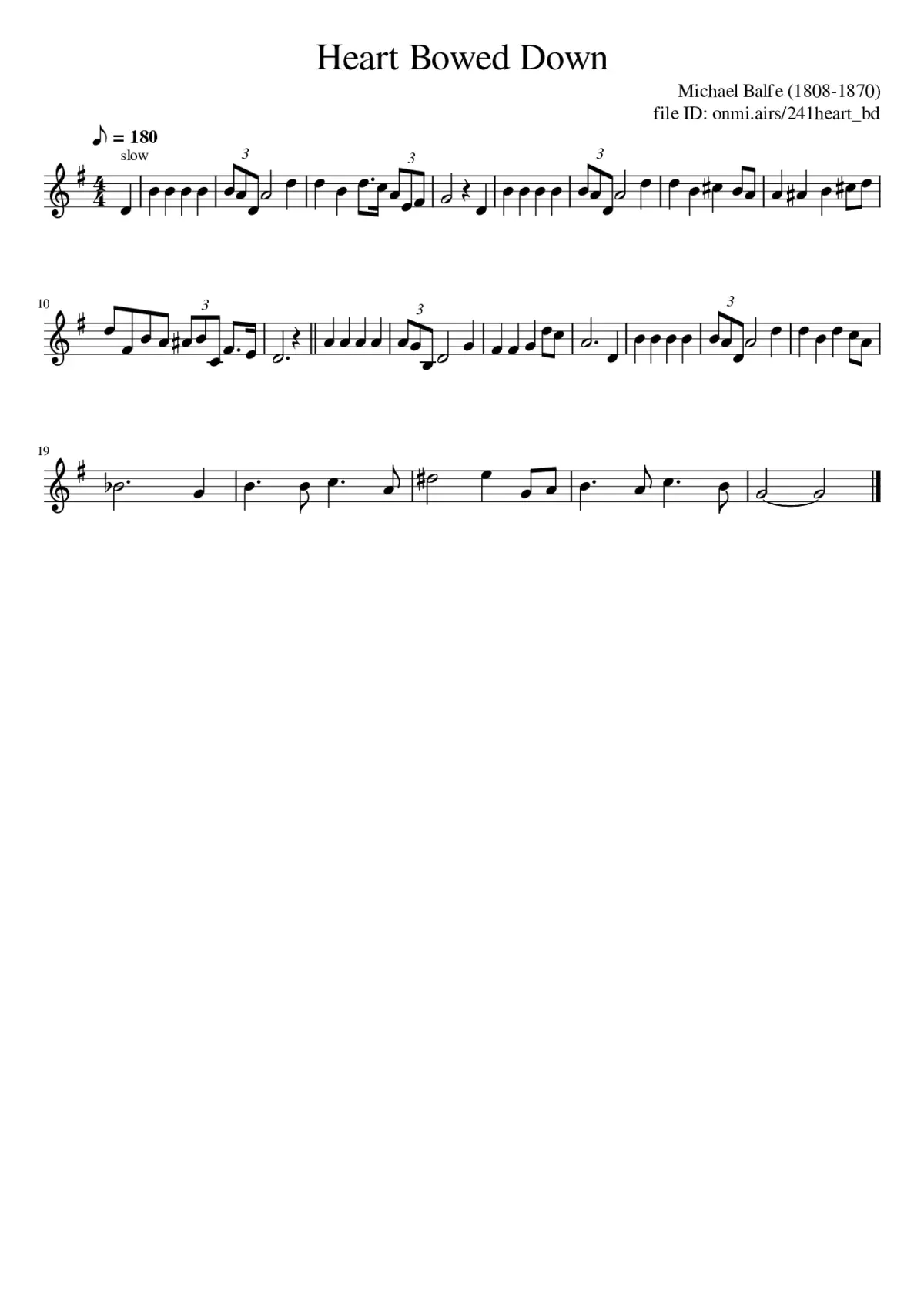 Heart Bowed Down - Page 1