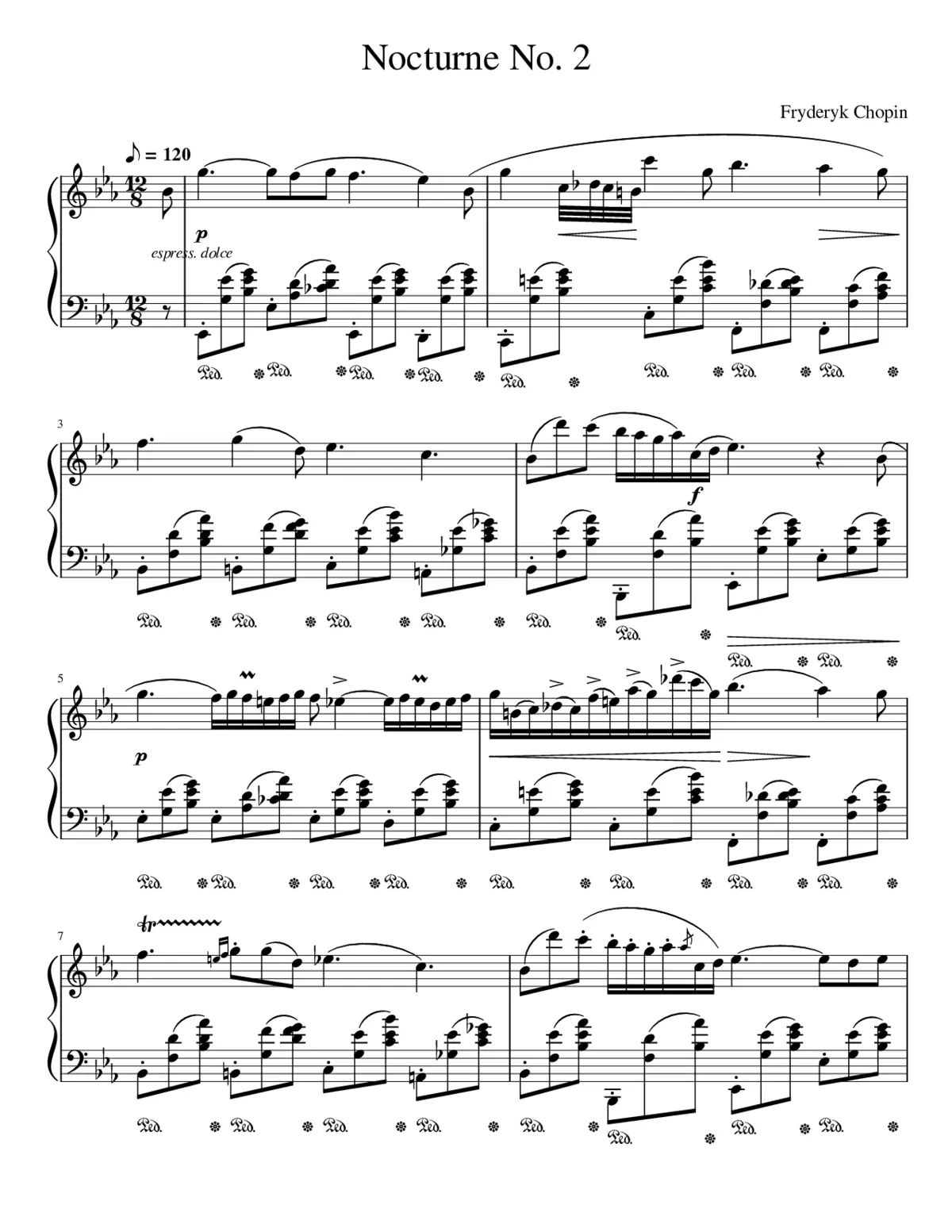 Nocturnes Op.15 - Page 1