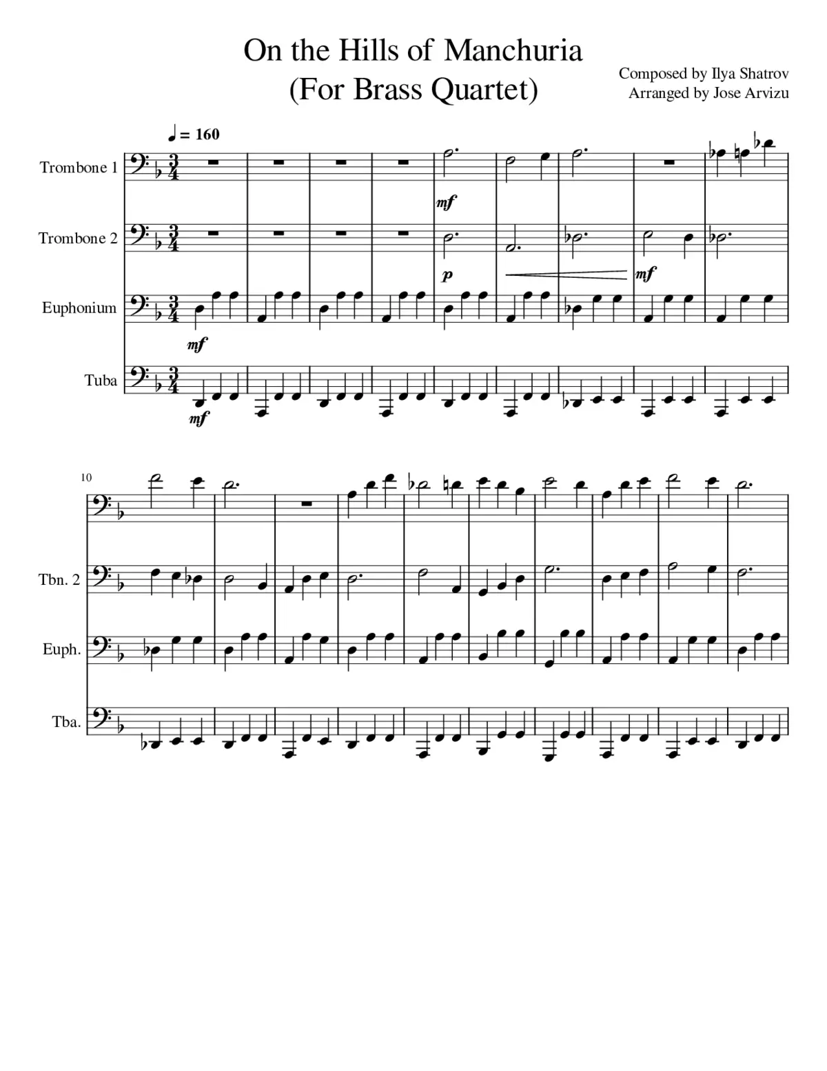 The Hills of Manchuria - Page 1