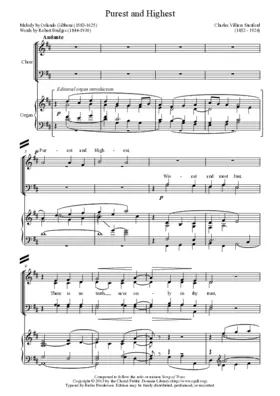 Hymn (after a Song of Trust) - Purest and Highest