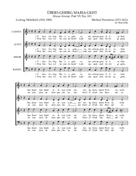 Übers Gebirg Maria geht