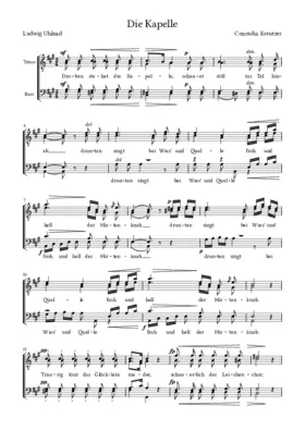 Die Kapelle (Droben stehet)